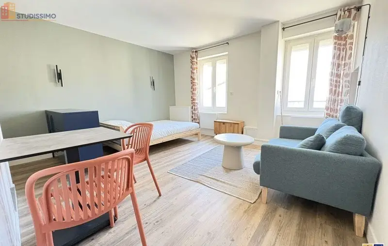 Studio meublé 23m² Bourges - Meublé, DPE D - Photo 4