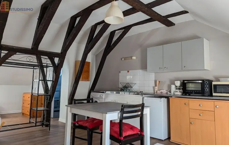 Studio meublé 21m² Bourges - Grand, lumineux - Photo 4