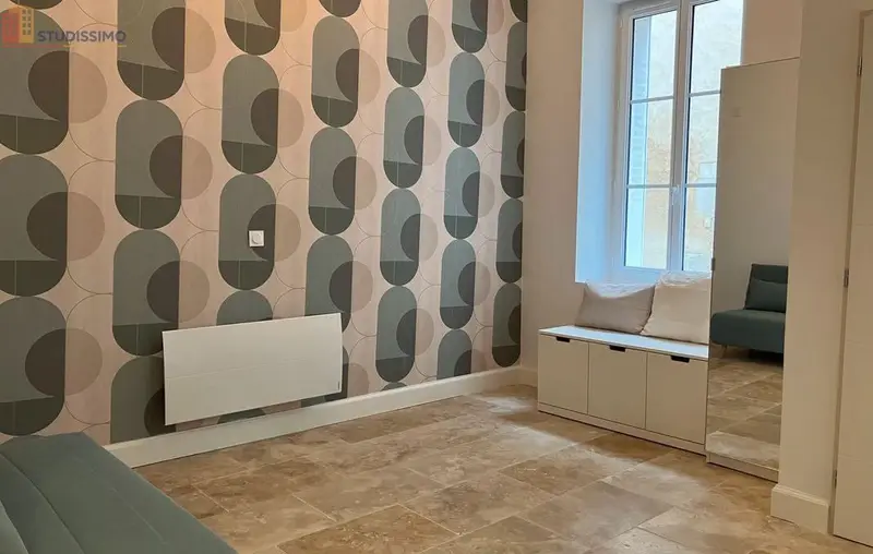 Studio meublé 26m² Bourges - Standing, cour privative - Photo 1