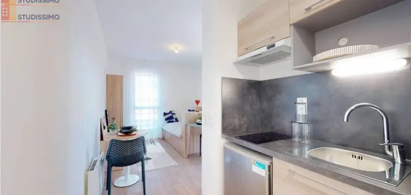Studio meublé 19m² Bourges - Meublé, 1 pièce - Photo 3