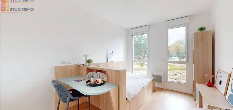 Studio meublé 19m² Bourges - Meublé, 1 pièce - Photo 2