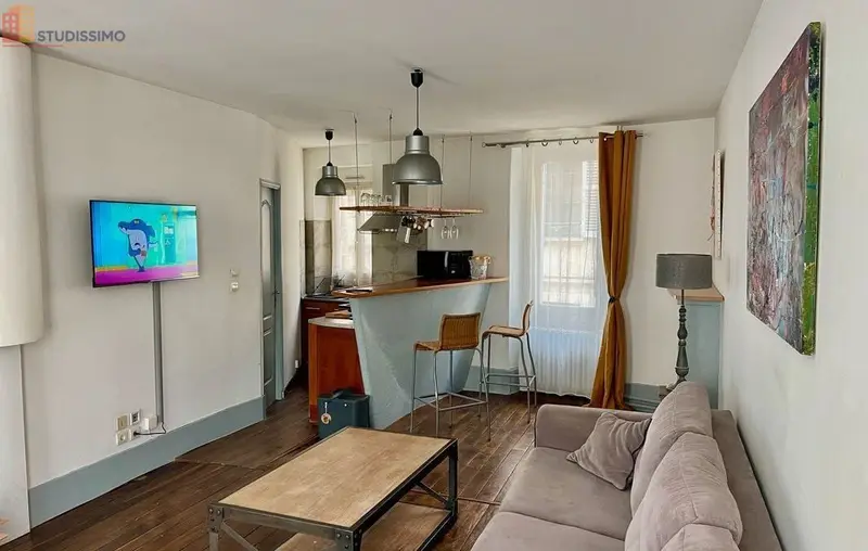 Studio 38m² Bourges centre - Chauffage, internet - Photo 9