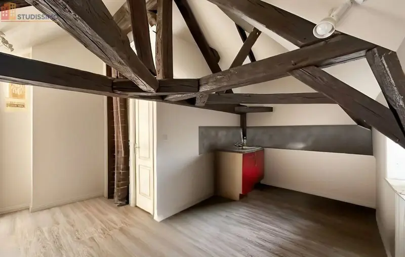 Studio meublé 21m² Vierzon 18100 - Meublé, DPE D - Photo 4