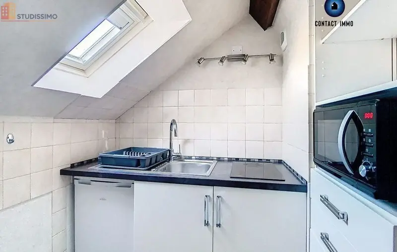 Studio meublé 23m² Brive-la-Gaillarde - Meublé - Photo 5