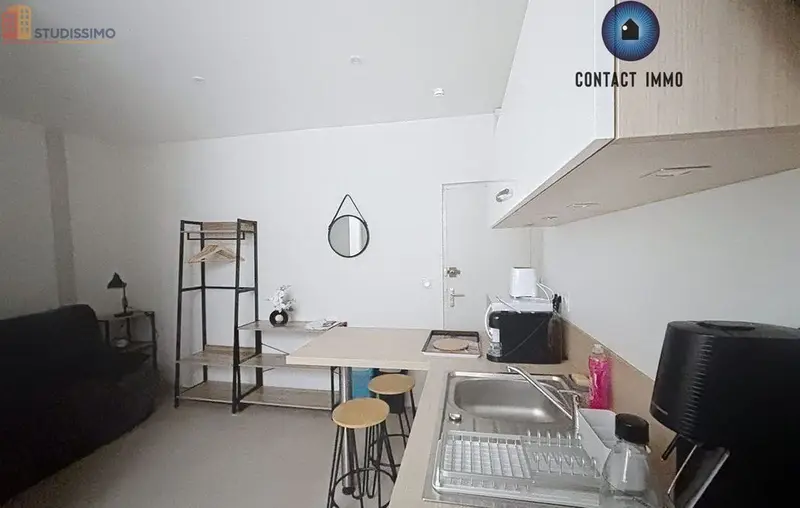 Studio meublé 14m² Brive-la-Gaillarde - Meublé, DPE D - Photo 8