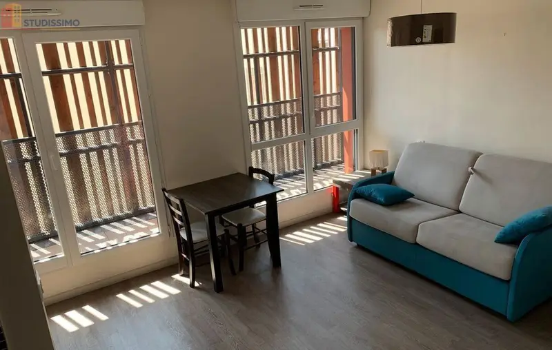 Studio meublé 22m² Brive-la-Gaillarde - Meublé, parking - Photo 3
