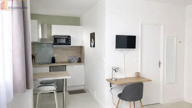 Studio meublé 24m² Brive-la-Gaillarde - Meublé, disponible - Photo 2