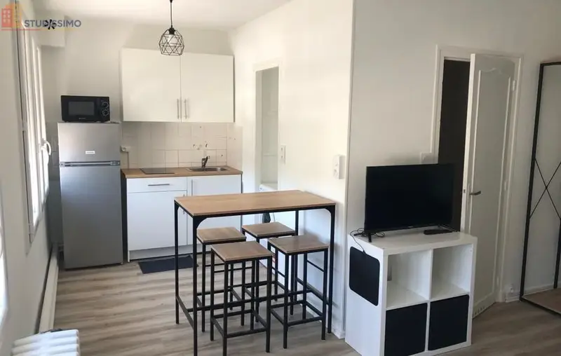 Studio meublé 29m² Tulle - Rénové, chauffage inclus - Photo 1