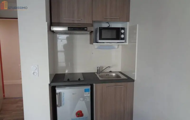 Studio meublé 27m² Brive-la-Gaillarde - Meublé, DPE C - Photo 2