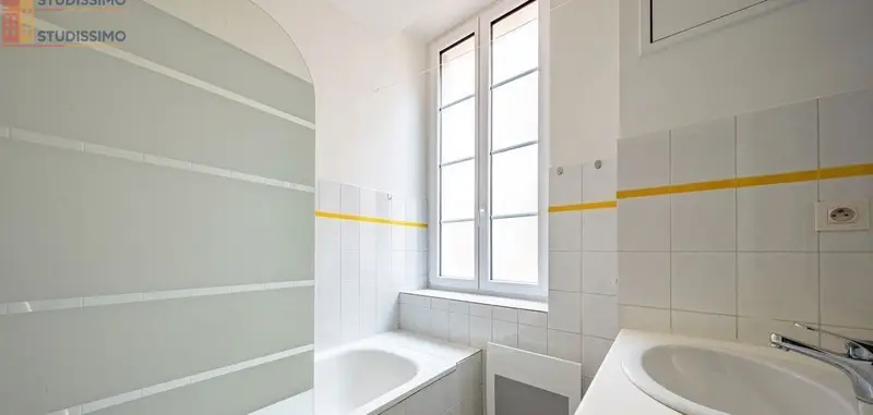 Studio meublé 28m² Dijon centre - Grand, lave-linge - Photo 1