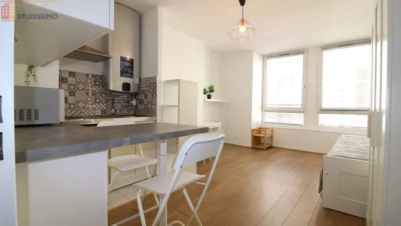 Studio meublé 24m² Dijon - Meublé, DPE D - Photo 8