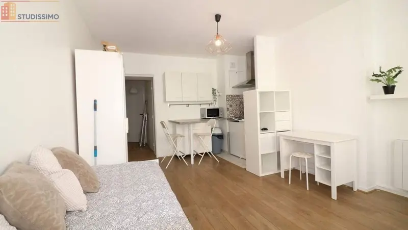 Studio meublé 24m² Dijon - Meublé, DPE D - Photo 3