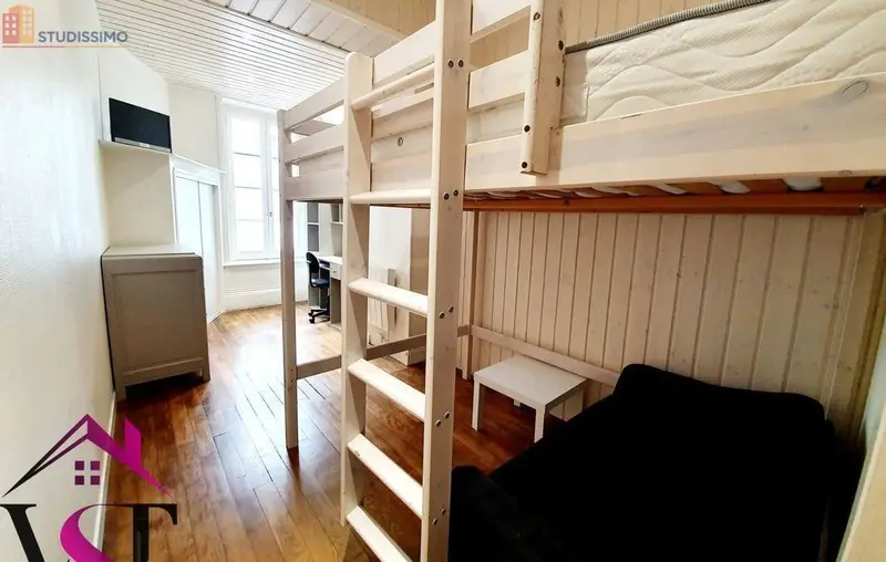Studio 27m² Auxonne - Meublé, 1 pièce - Photo 2