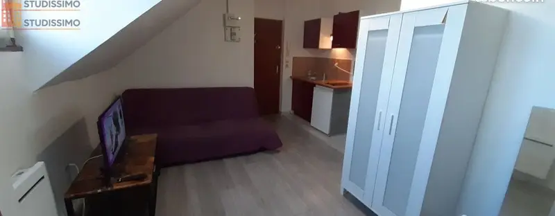 Studio meublé 20m² Dijon centre - Meublé, dernier étage - Photo 4
