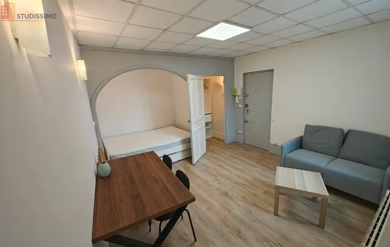 Studio meublé 22m² Dijon centre - Proche parc, meublé - Photo 1