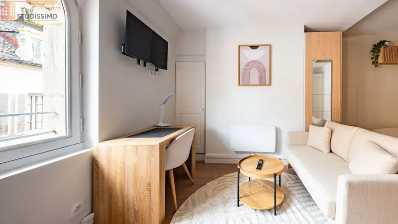 Studio meublé 21m² Dijon centre - Refait à neuf, meublé - Photo 2