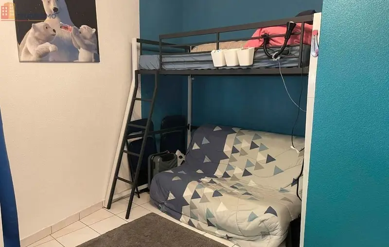 Studio meublé 19m² Dijon centre - Calme, lumineux - Photo 1