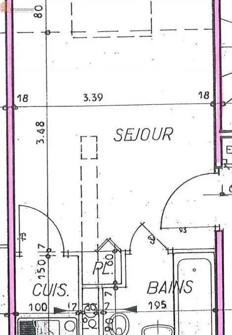 Studio 19m² Dijon 21000 - 5e étage, lumineux - Photo 1