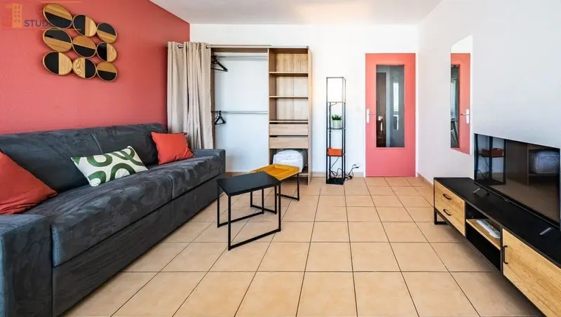 Studio meublé 28m² Dijon - Étage élevé, lumineux - Photo 19