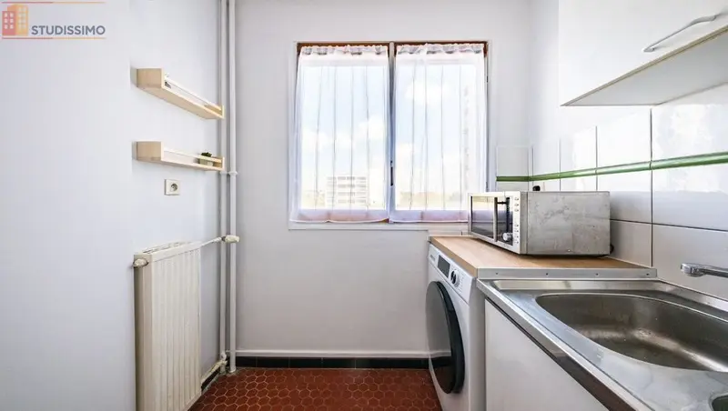 Studio meublé 28m² Dijon - Étage élevé, lumineux - Photo 5