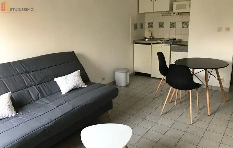 Studio meublé 21m² Dijon centre - Proche facultés - Photo 4