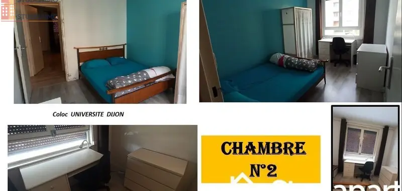 Studio meublé 10m² Dijon centre - Calme, 1er étage - Photo 6