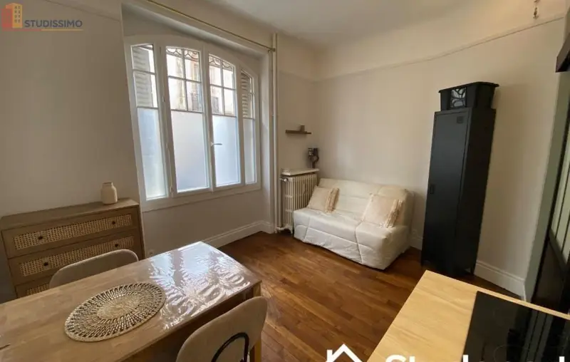Studio meublé 17m² Dijon centre - Calme, fonctionnel - Photo 1
