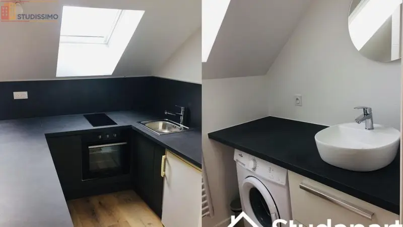 Studio meublé 25m² Fontaine-lès-Dijon - Meublé, DPE C - Photo 2