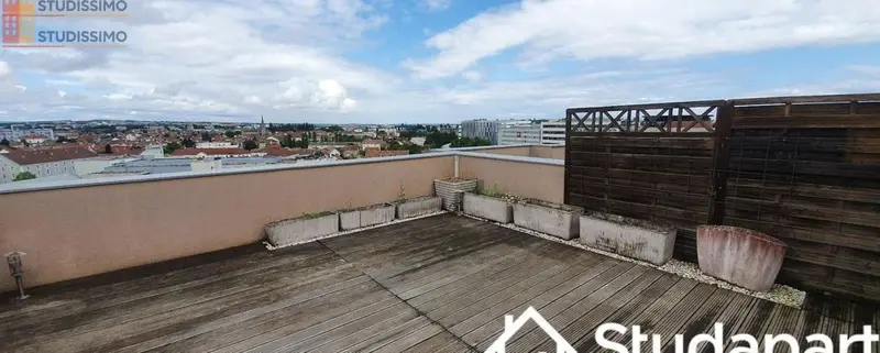 Studio meublé 12m² Dijon 21000 - Lumineux, étage élevé - Photo 6