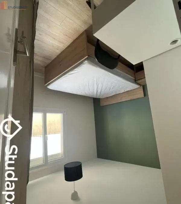 Studio meublé 10m² Dijon 21000 - Calme, 4e étage - Photo 2