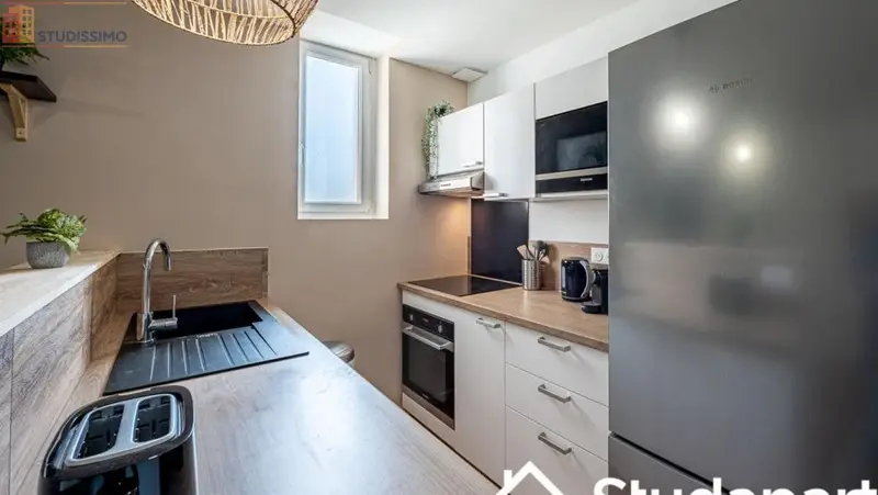 Studio meublé 11m² Dijon 21000 - Meublé, DPE A - Photo 6