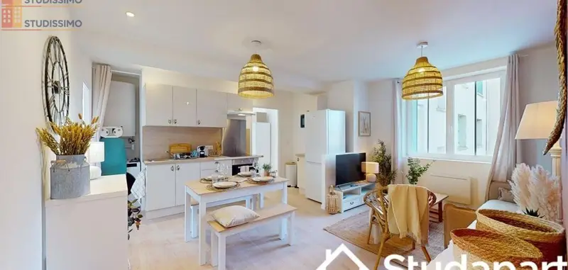 Studio meublé 12m² Dijon - Meublé, DPE A - Photo 3
