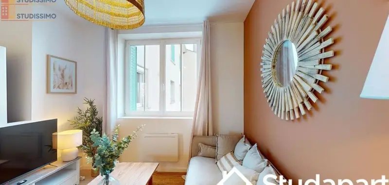 Studio meublé 12m² Dijon - Meublé, DPE A - Photo 1