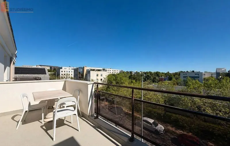 Studio meublé 34m² Dijon centre - Piscine, étage élevé - Photo 1