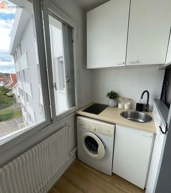 Studio 17m² Fontaine-lès-Dijon - Meublé, 3e étage - Photo 3