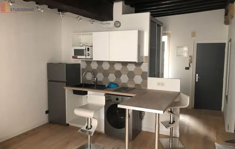 Studio meublé 24m² Dijon centre - Meublé, coeur de ville - Photo 1