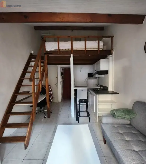 Studio meublé 20m² Dijon centre - Mezzanine, idéal 1 personne - Photo 6