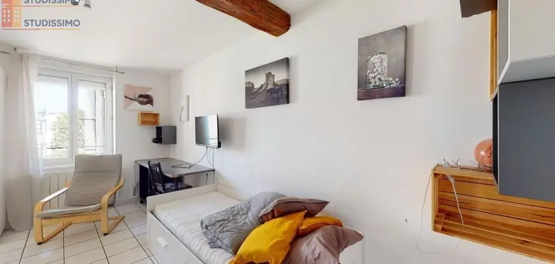 Studio 22m² Dijon centre - Meublé, lumineux - Photo 2