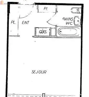 Studio 29m² Dijon 21000 - Photo 1