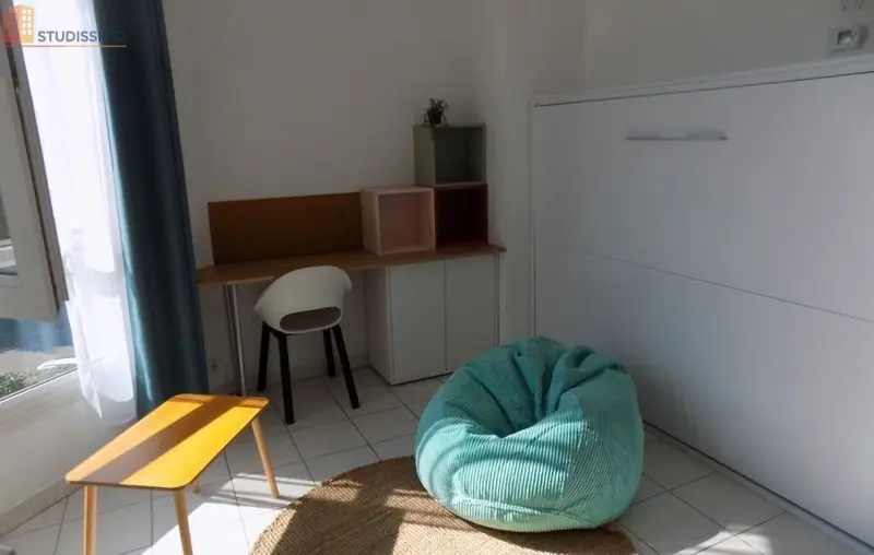 Studio meublé 18m² Dijon 21000 - Lumineux, résidence sécurisée - Photo 3