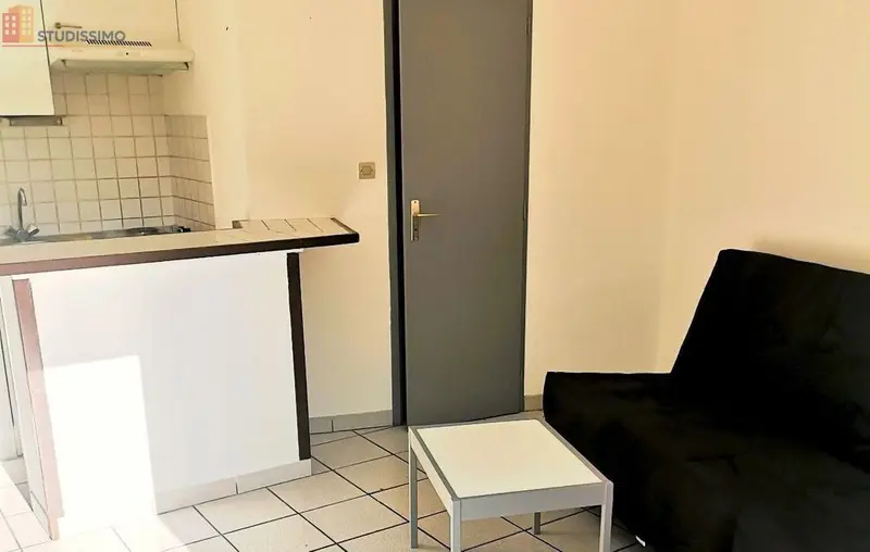 Studio 19m² Dijon 21000 - Meublé, terrasse privative - Photo 1