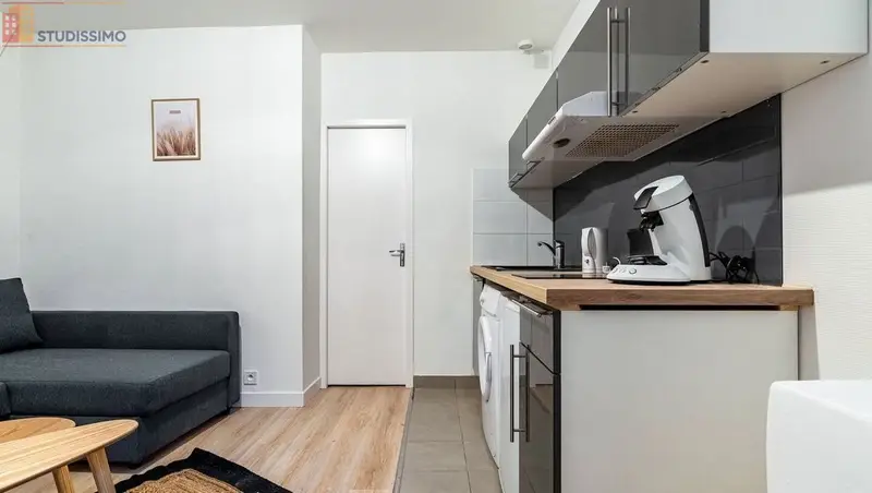 Studio meublé 16m² Dijon centre - Proche Place Saint-Michel - Photo 5