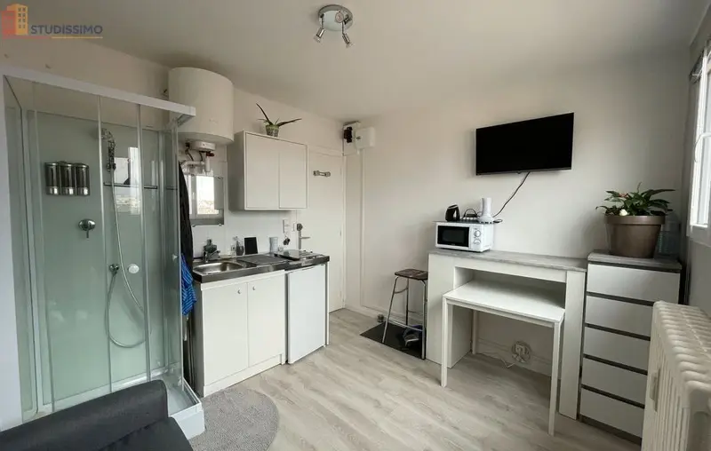 Studio meublé 11m² Dijon centre - Proche gare et centre-ville - Photo 4