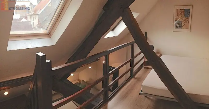 Studio 35m² Dijon centre - Meublé, duplex - Photo 1