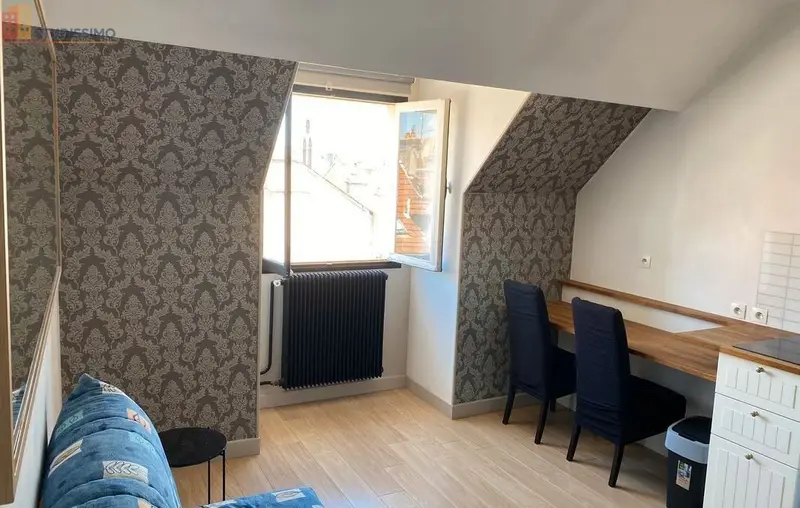 Studio meublé 15m² Dijon 21000 - Meublé, dernier étage - Photo 4
