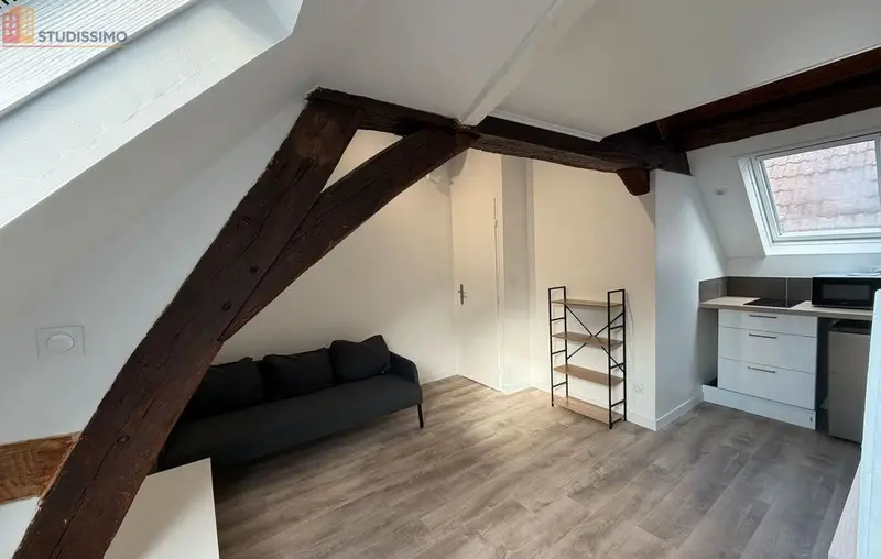 Studio meublé 20m² Dijon centre - Calme, meublé - Photo 1