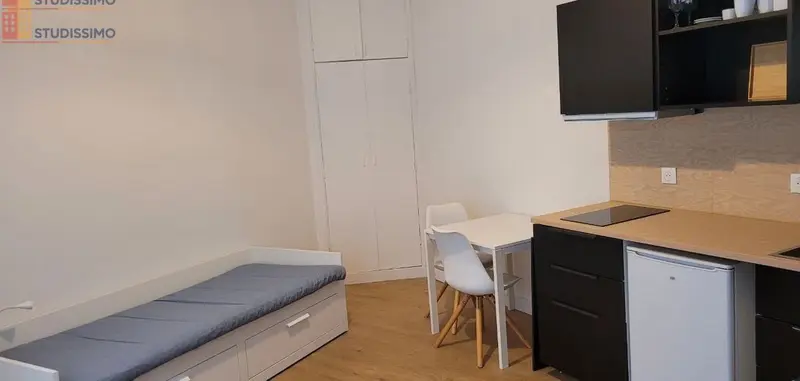 Studio meublé 18m² Dijon centre - Calme, lumineux - Photo 2