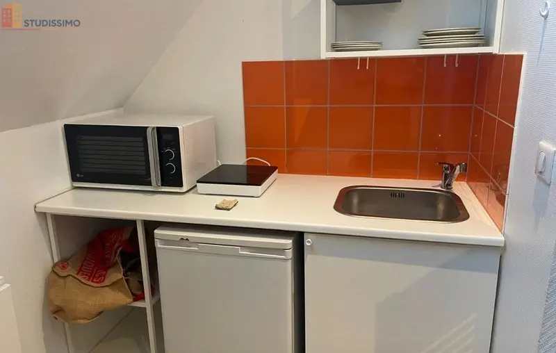 Studio 10m² Dijon 21000 - Meublé, dernier étage - Photo 2