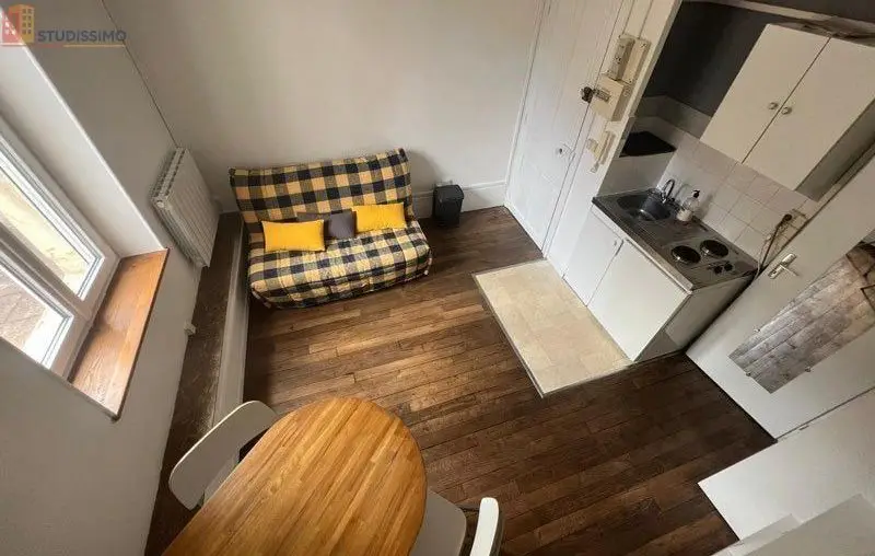 Studio meublé 17m² Dijon centre - Calme, lumineux - Photo 4