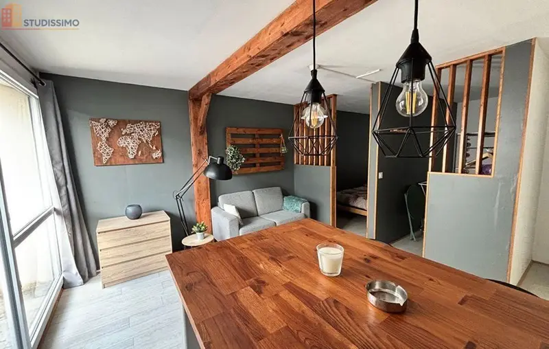 Studio meublé 38m² Saint-Brieuc - Lumineux, meublé - Photo 5